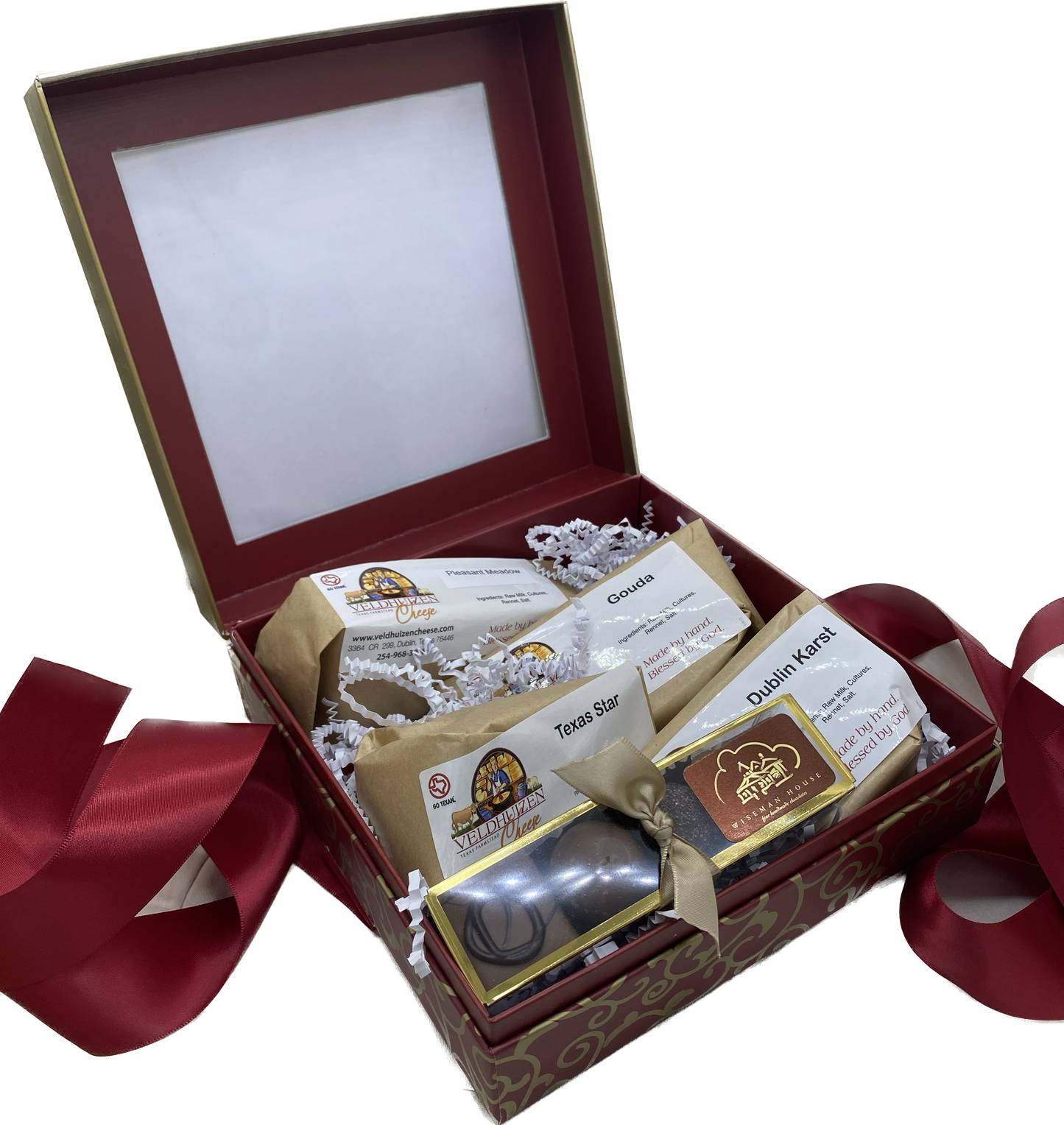 Valentine's Cheese & Chocolate Box